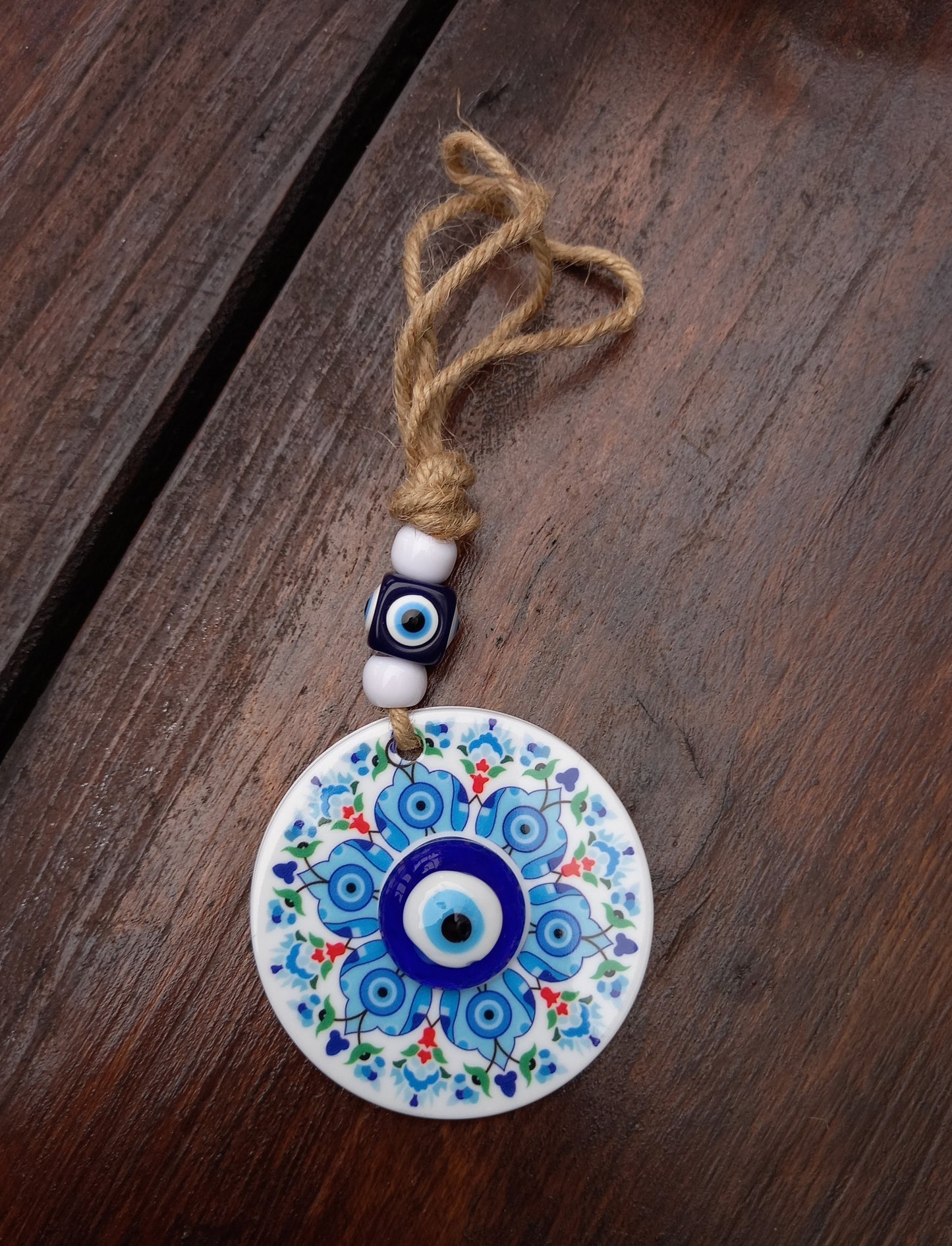 Mandala Evil Eye Hanger Small