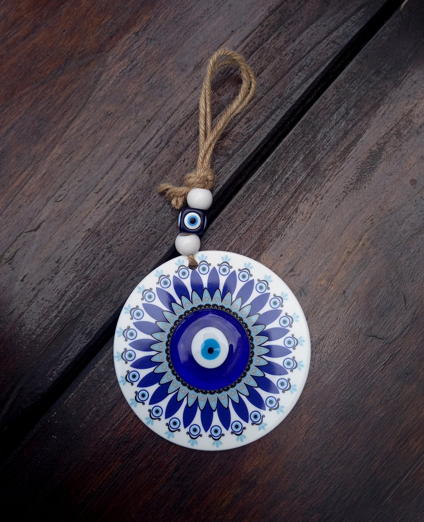 Mandala Evil Eye Hanger Large