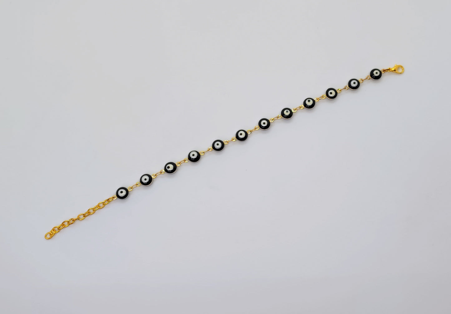 Evil Eye Bangle Adjustable