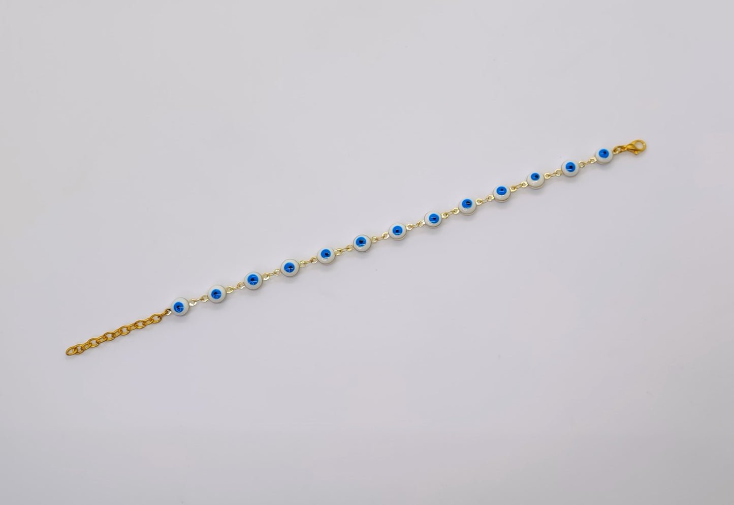 Evil Eye Bangle Adjustable