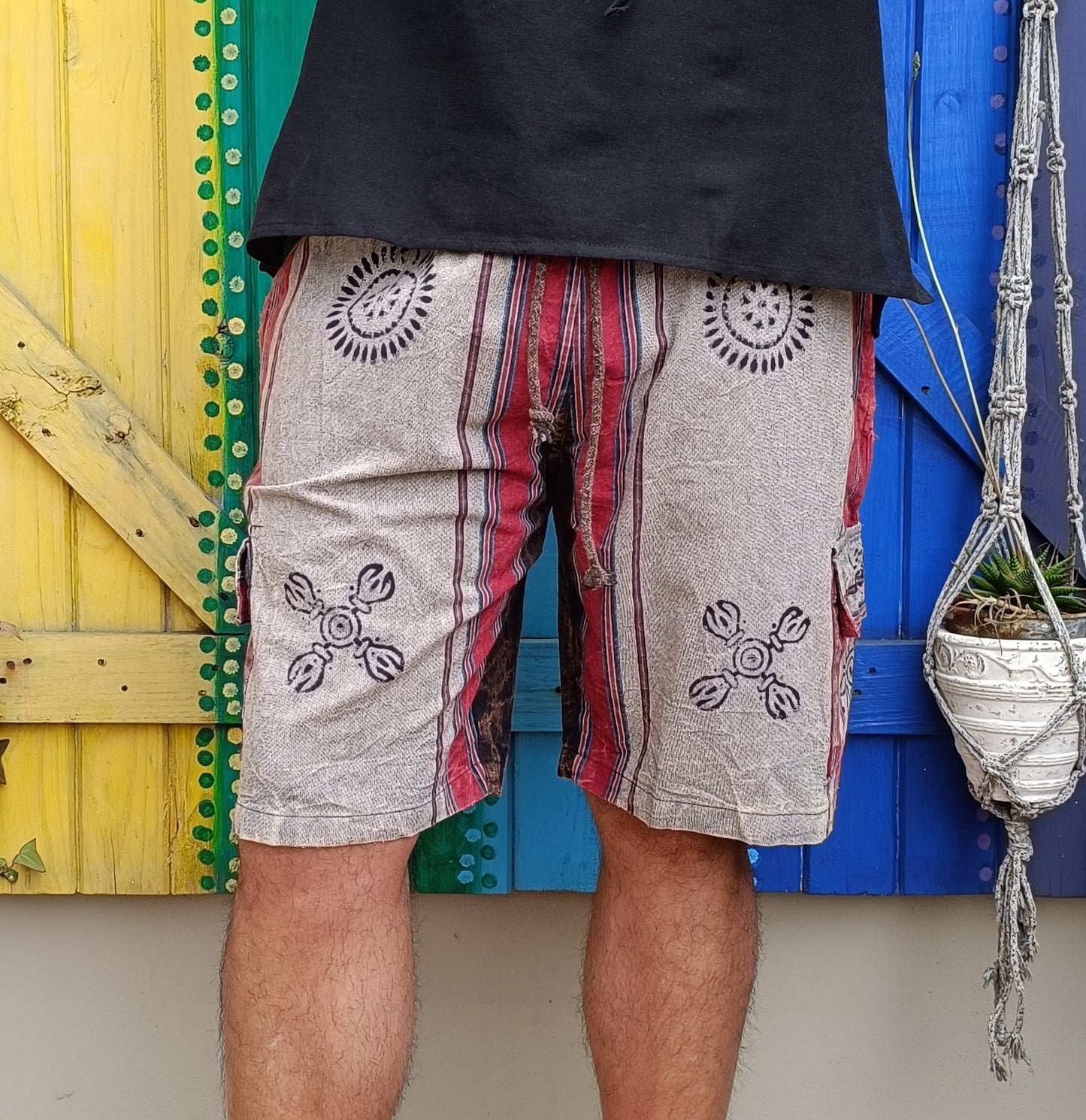 Shayma Acid Washed Shorts