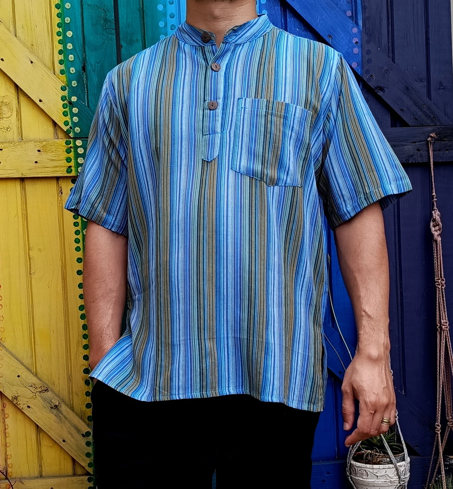 Dharke Kurta Short Sleeve Shirts