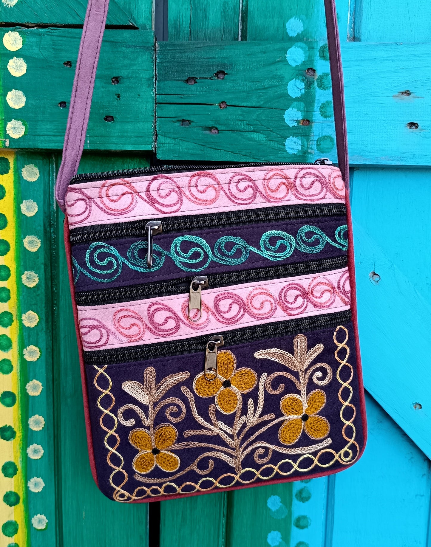 Boho Hippie Embroided Woman's Shoulder Bags