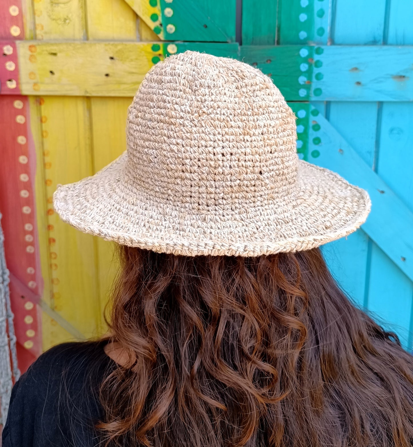 Crochet Hemp and Cotton Mix Hippie Wired Hats Funky
