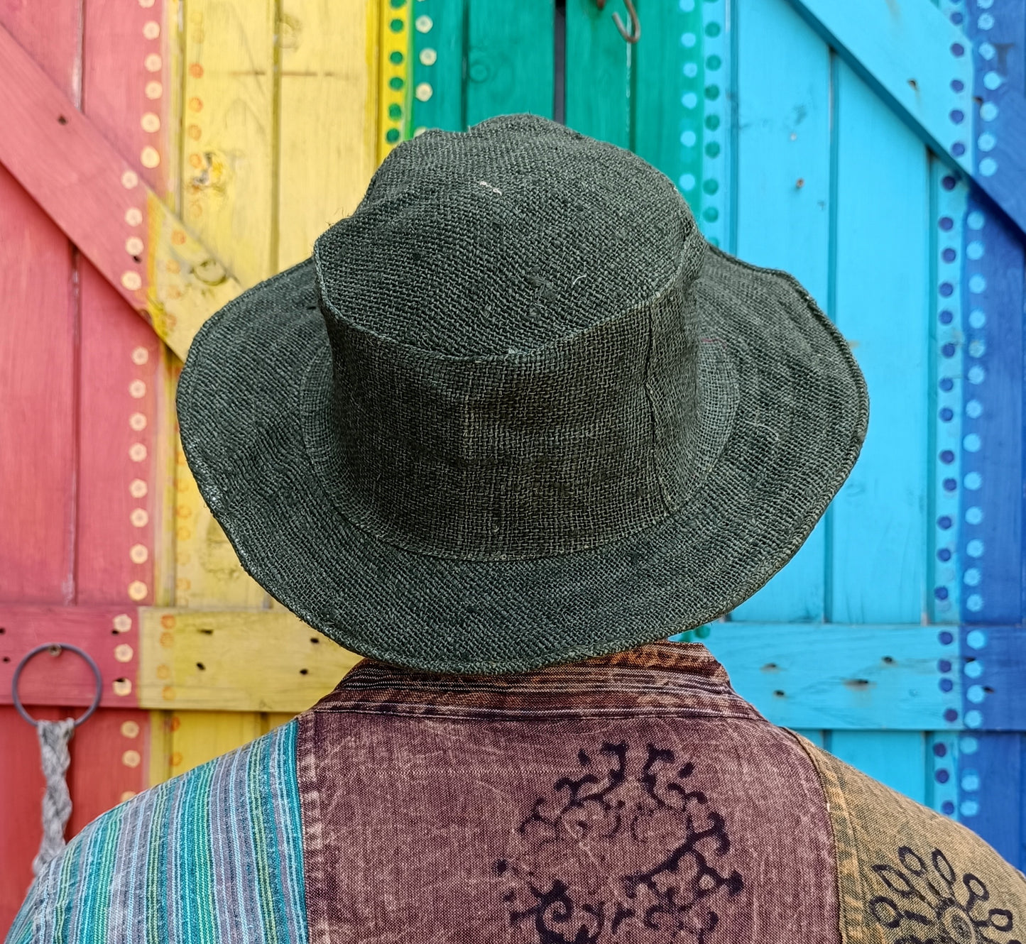 Hemp Plain Wired Edge Hats
