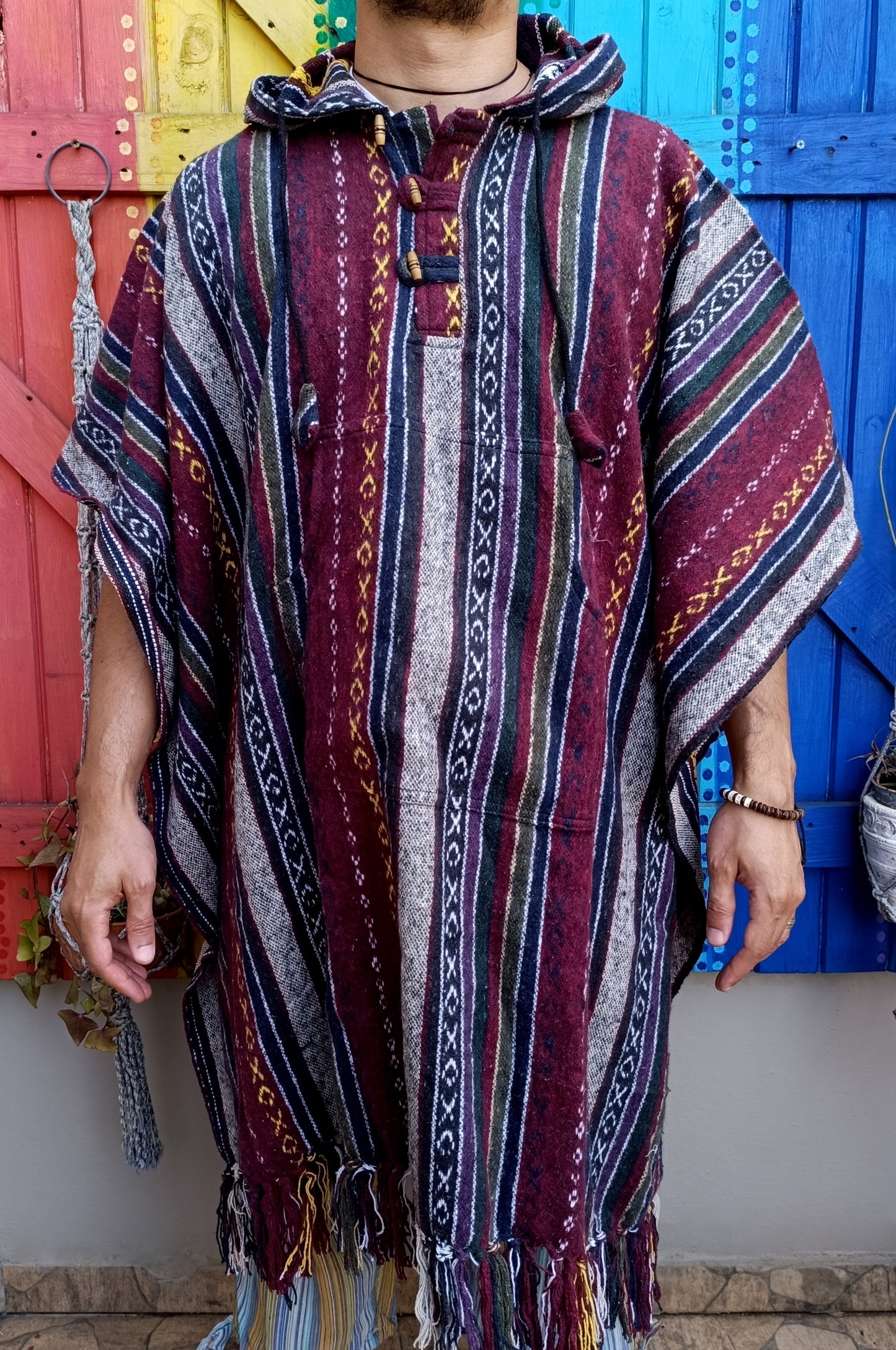 Gheri Brushed Cotton Ponchos