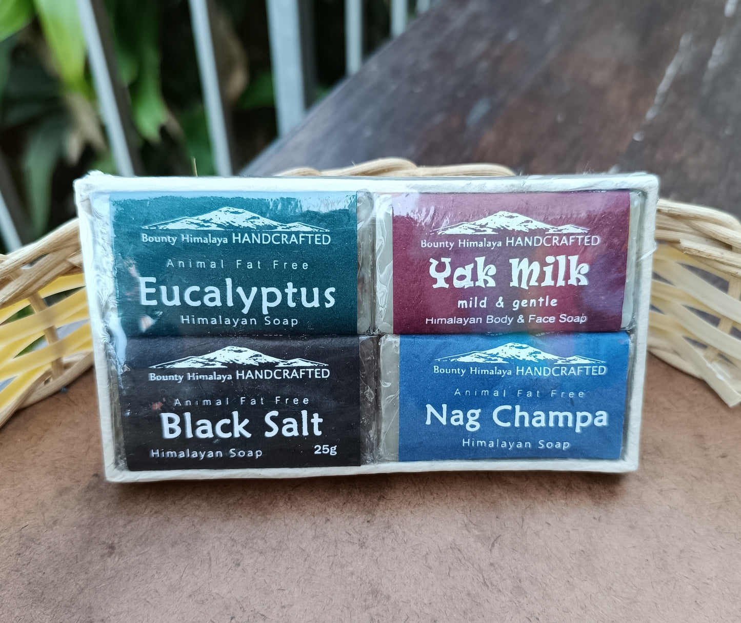 Nepalese Himalayan Handcrafted Soaps Pack of 4 (4x25g)