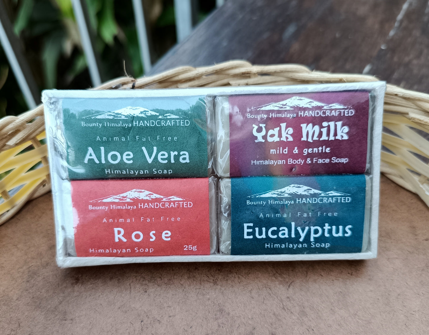 Nepalese Himalayan Handcrafted Soaps Pack of 4 (4x25g)