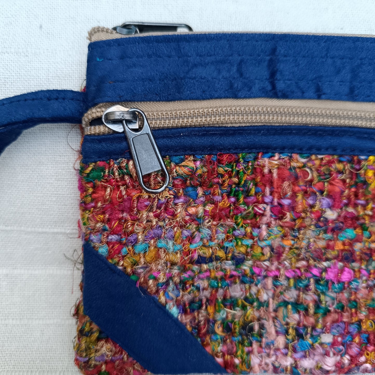 Recycled Woven Silk Purses Medium Size