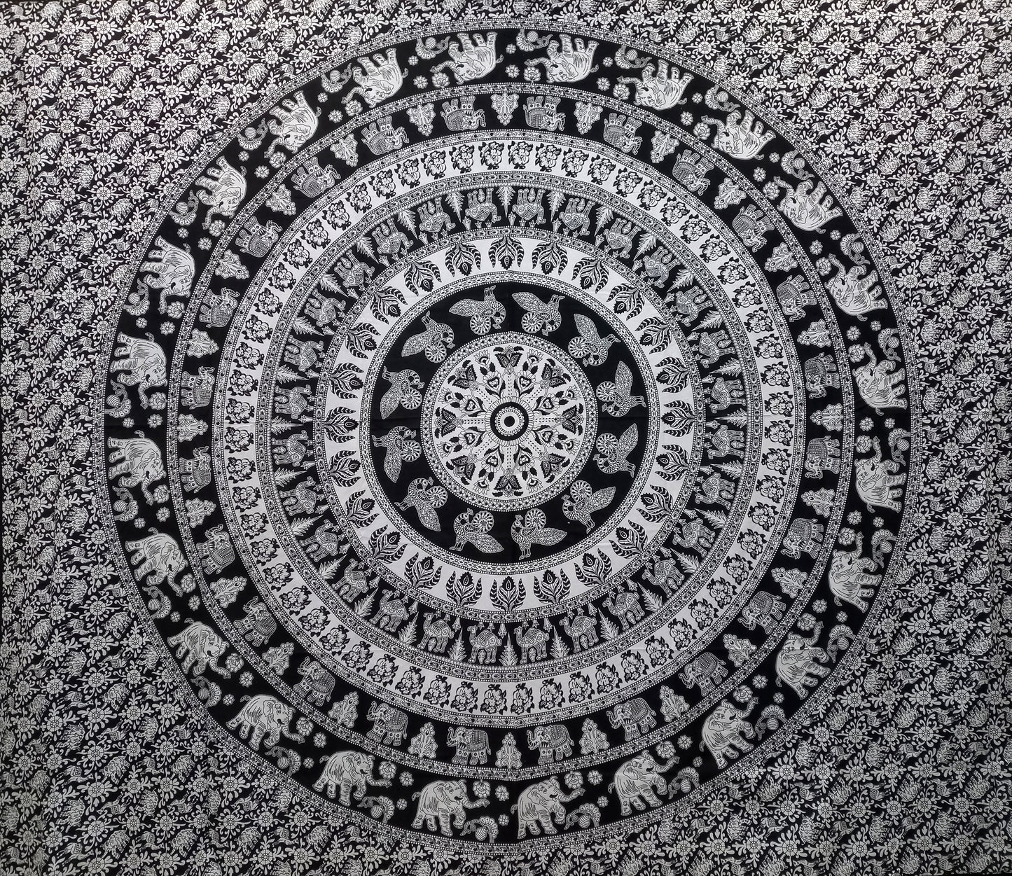 Colourful Boho Hippie Mandala Cotton Tapestries Wall Hanging