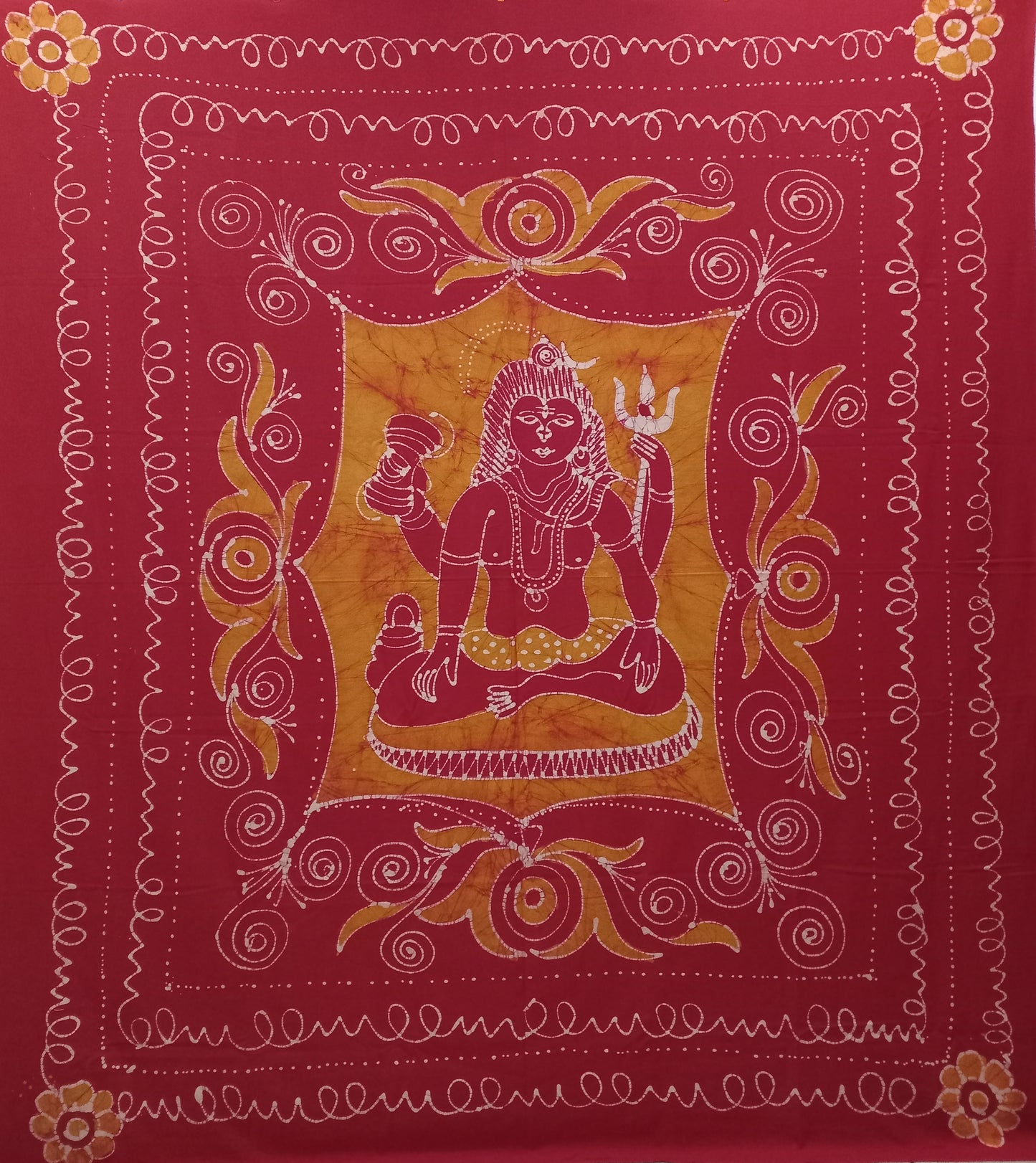 Batik Boho Hippie Tapestries Buddha Ganesh Shiva Wall Hanging