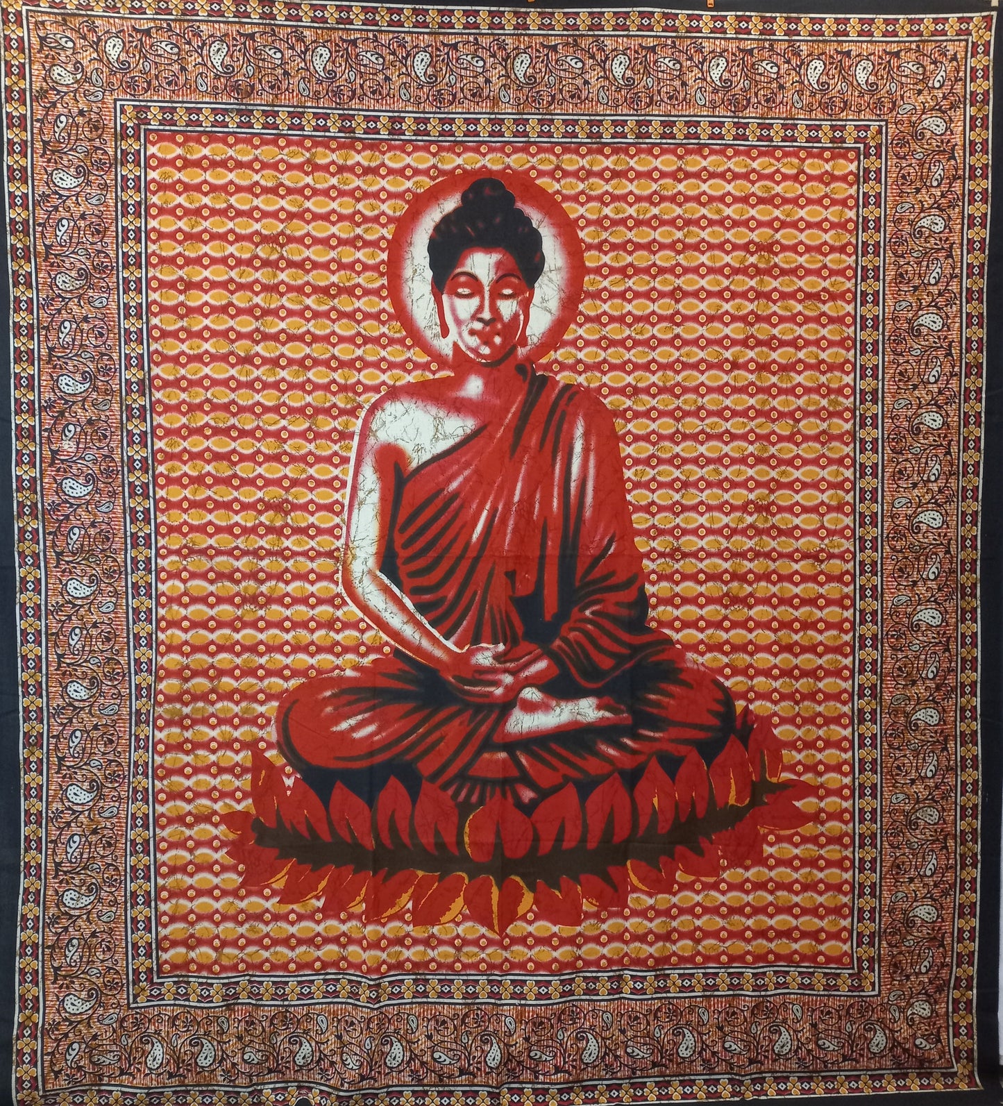 Batik Boho Hippie Tapestries Buddha Ganesh Shiva Wall Hanging