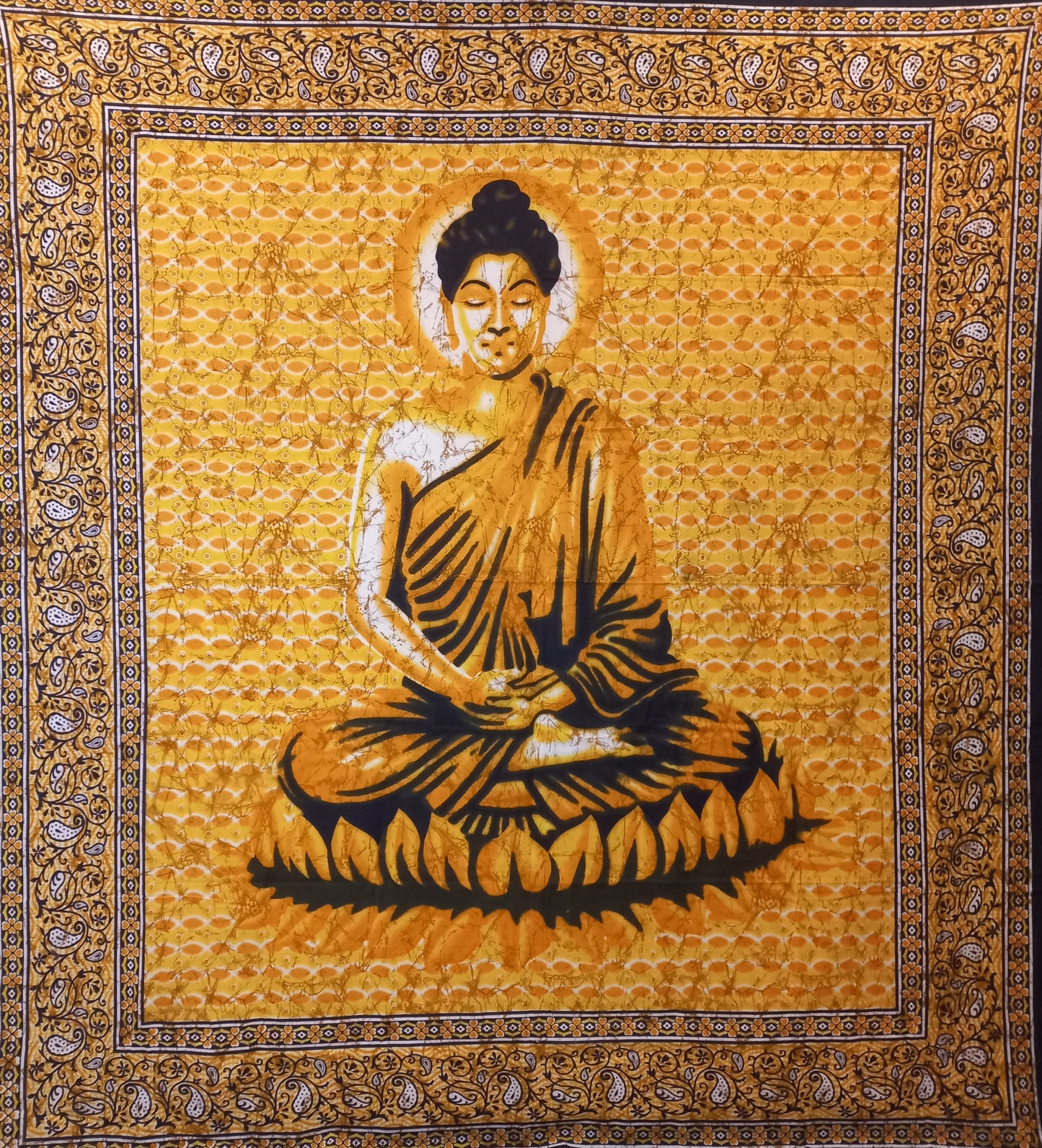 Batik Boho Hippie Tapestries Buddha Ganesh Shiva Wall Hanging