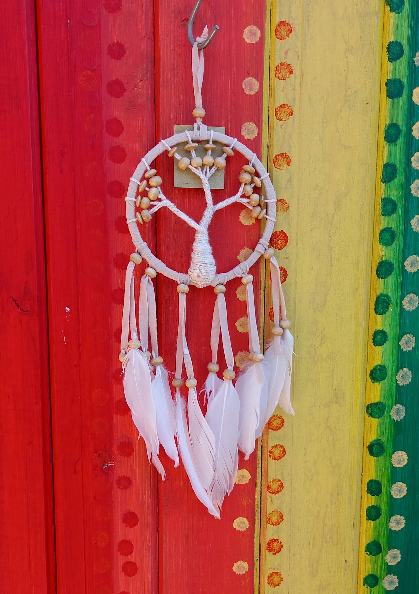 Tree of Life Dreamcatcher - Beige