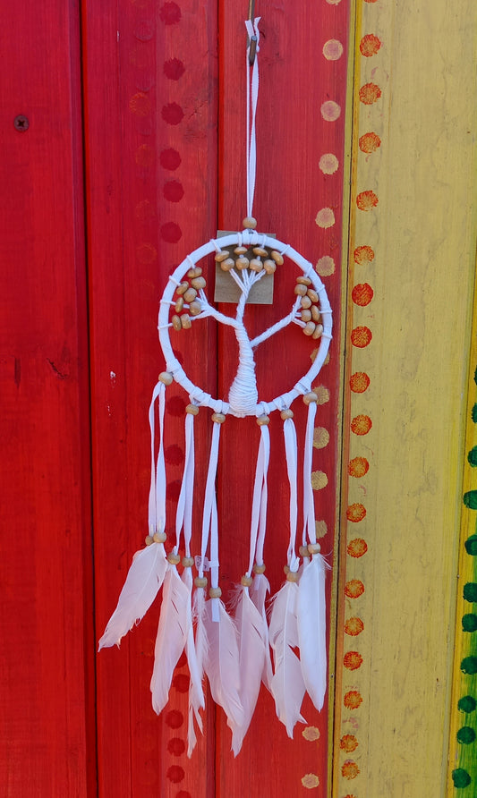 Tree of Life Dreamcatcher White