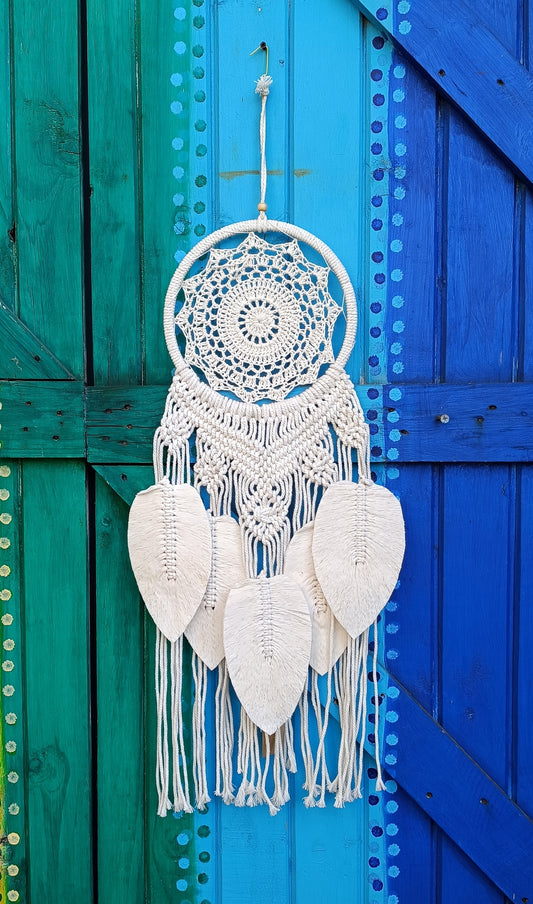 Macrame Dreamcatcher Large Mandala Crochet