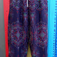 Drawstring Harem Pants - Mandala Pattern