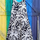 Ladies Sleeveless Rayon Flared Summer Dress One Size