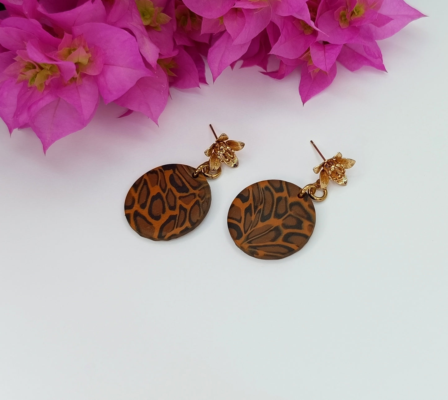 Handmade Polymer Clay Stud Earrings