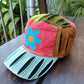 Razor Cut Funky Hippie Colourful Cotton Cap Hat