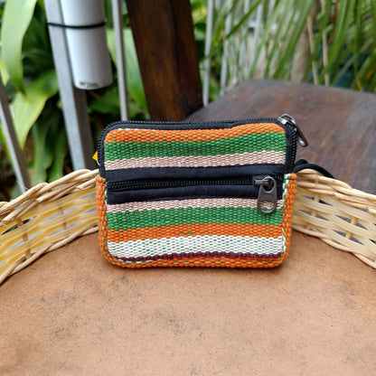 Small Gheri Cotton Wallet Coin Purse Various Colours