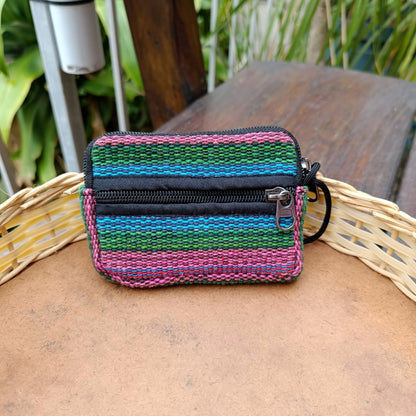 Small Gheri Cotton Wallet Coin Purse Various Colours