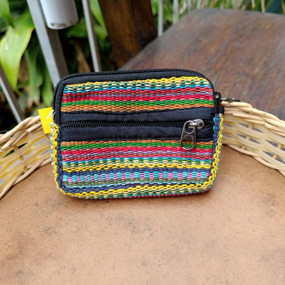 Small Gheri Cotton Wallet Coin Purse Various Colours