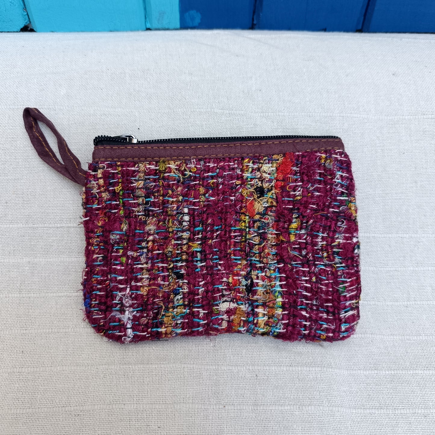 Recycled Woven Silk Purses Small Size