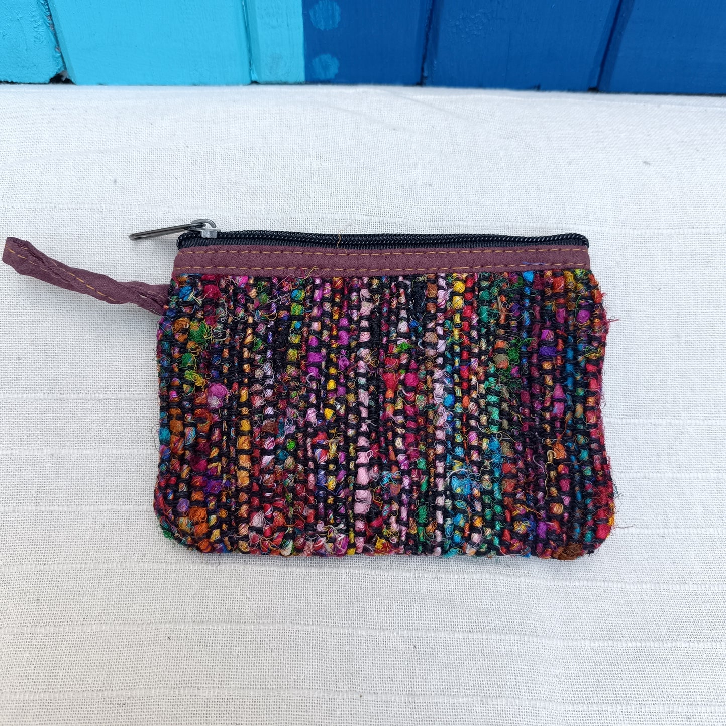 Recycled Woven Silk Purses Small Size