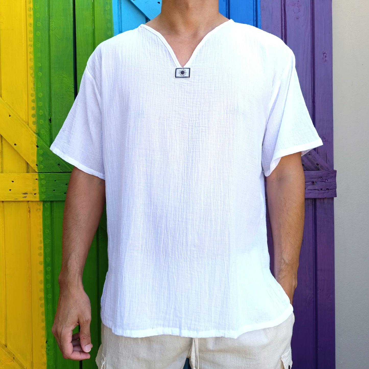 Lightweight Cotton Thai Short Sleeve Shirts