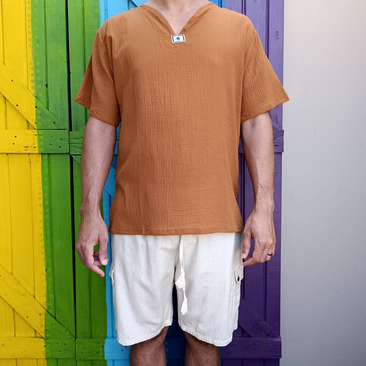 Lightweight Cotton Thai Short Sleeve Shirts