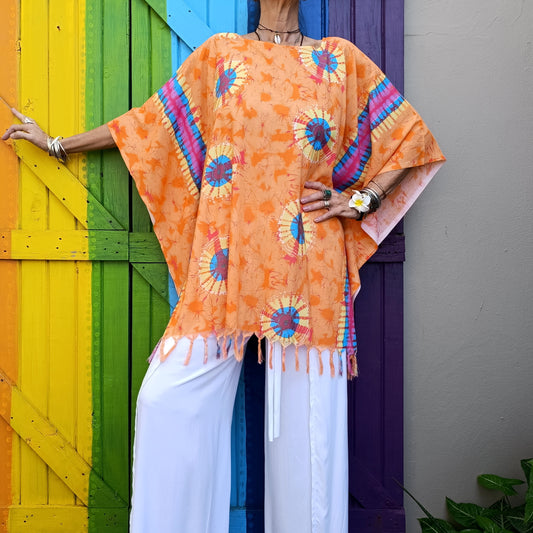 Thai Rayon Kaftan Tops One Size