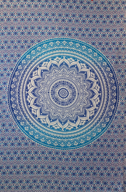 Colourful Boho Hippie Mandala Cotton Tapestries Wall Hanging