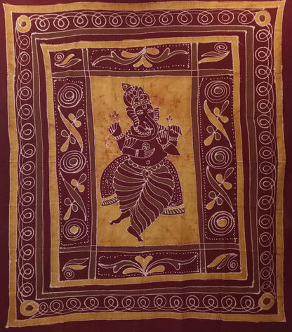 Batik Boho Hippie Tapestries Buddha Ganesh Shiva Wall Hanging