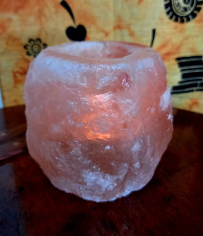 Himalayan Salt Candle Holders