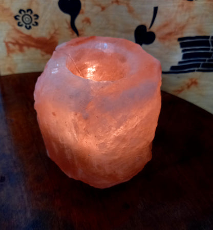 Himalayan Salt Candle Holders