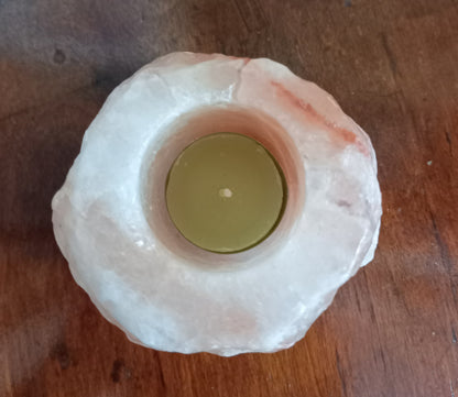 Himalayan Salt Candle Holders