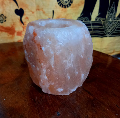 Himalayan Salt Candle Holders