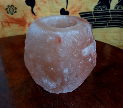 Himalayan Salt Candle Holders