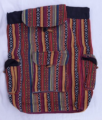 Funky Hippie Gheri Cotton Backpacks