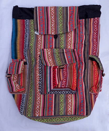 Funky Hippie Gheri Cotton Backpacks