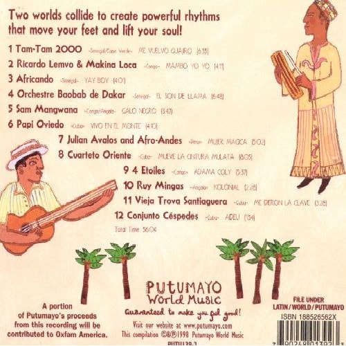 Afro-Latino CD - Putumayo – TASPA 